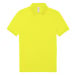 B&amp;C Unisex polo triko PU424 Pixel Lime