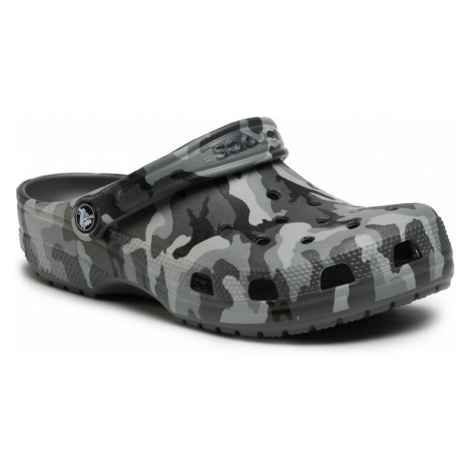 Pantofle CROCS Classic Printed Camo Clog