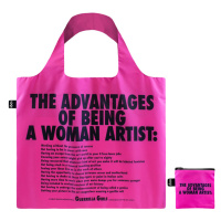Loqi Guerrilla Girls - The Advantages Of Being A Woman Artist Recycled Bag