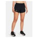 Under Armour Kraťasy UA Fly By 3'' Shorts-BLK - Dámské