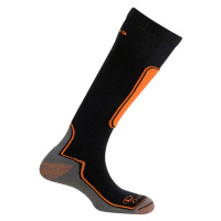 MUND SKIING OUTLAST lyžařské ponožky oranžovo/černé