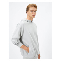 Koton 4WAM70047MK Men's Cotton Sweatshirt GRAY