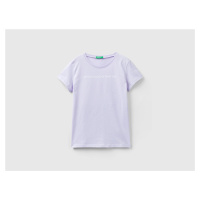 Benetton, 100% Cotton T-shirt With Logo