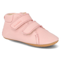 Barefoot capáčky Froddo - Prewalkers D-Velcro Pink růžové