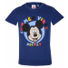 Mickey Mouse - licence Chlapecké triko - Mickey Mouse 169, tmavě modrá Barva: Modrá tmavě