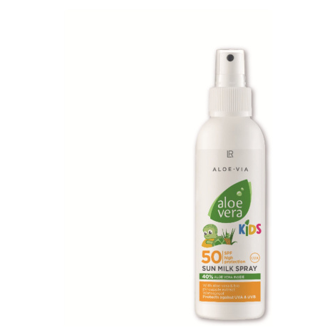 LR health & beauty Opalovací mléko ve spreji Aloe Vera Kids SPF 50 (Sun Milk Spray) 150 ml