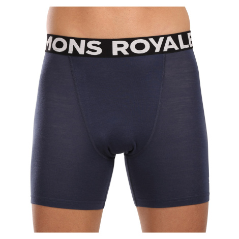 Pánské boxerky Mons Royale merino modré (100088-1169-568)