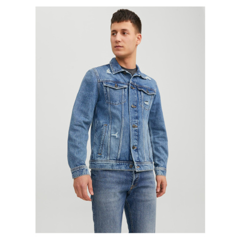 Modrá pánská džínová bunda Jack & Jones Jean