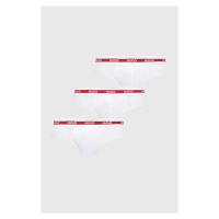 Spodní prádlo HUGO 3-pack pánské, bílá barva, 50492378