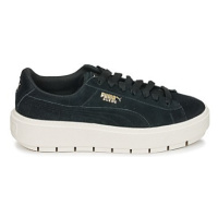 Puma SUEDE PLATFORM TRACE W'S Černá