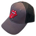 The Rolling Stones Kšiltovka Classic Tongue Charcoal Grey/Black