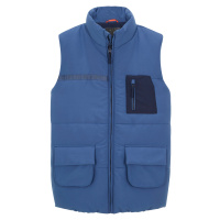 BONPRIX prošívaná vesta Barva: Modrá
