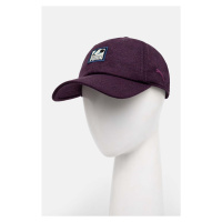 Kšiltovka Puma Classics Graphic Dad Cap fialová barva, s aplikací, 025490