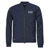 Emporio Armani EA7 BOMBER JACKET Modrá