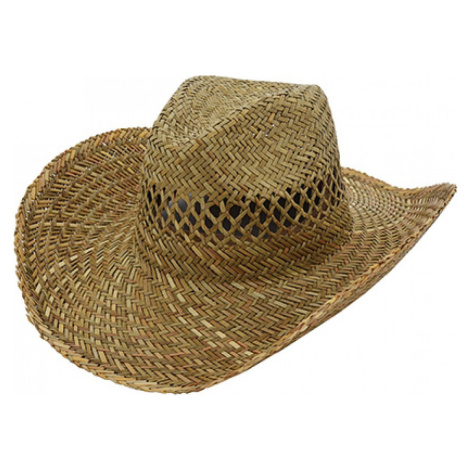 Printwear Ručně vyráběný slaměnný klobouk bez lemu