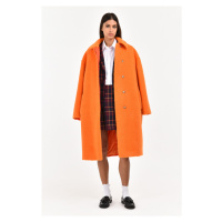 Kabát manuel ritz women`s coat oranžová