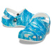Dětské boty Crocs CLASSIC POOL PARTY modrá