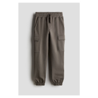 H & M - Kalhoty jogger cargo - béžová