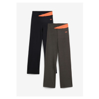 Bavlněné sportovní kalhoty (2 ks v balení) Bootcut