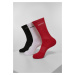 SKRRT. Ponožky 3-Pack červená/bílá/černá