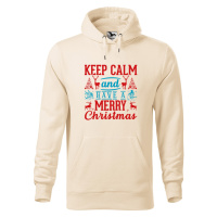 DOBRÝ TRIKO Pánská mikina s potiskem Keep calm Christmas