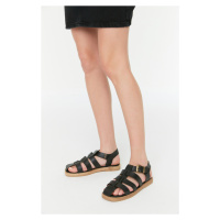 Trendyol Sandals - Schwarz - Flat