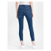 Modré dámské džíny mid rise universal legging jeans with Washwell