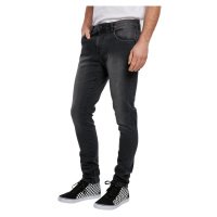 kalhoty pánské URBAN CLASSICS - Slim Fit Zip Jeans - TB3798