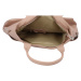 Dámská kožená kabelka starorůžová - Italy SopHya růžová