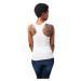 Dámský top // Urban classics Ladies Button Tanktop white