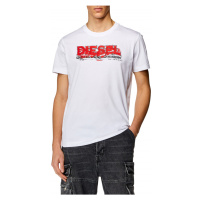 Tričko diesel t-diegor-k70 t-shirt bílá