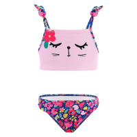 Denokids Floral Cat Girl Bikini