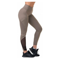 Nebbia Fit Smart High-Waist Mocha Fitness kalhoty