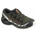 Salomon XA PRO 3D J Dětské sportovní boty, tmavě zelená, velikost