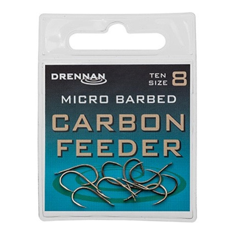 Drennan háčky carbon feeder - velikost 6