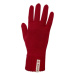 KAMA R101 Pletené Merino rukavice, červené