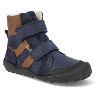Barefoot dětské zimní boty Koel - Milo Hydro Tex modré