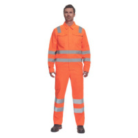 Cerva Malaga Pánská HI-VIS pracovní bunda 03510011 oranžová