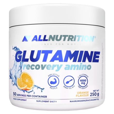 ALLNUTRITION Glutamine Recovery Amino 250 g bez příchutě