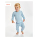 Babybugz Kojenecké pyžamo BZ67 Dusty Blue