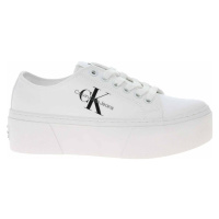 Calvin Klein Jeans Dámská obuv YW0YW01033 01T Triple White Bílá