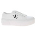 Calvin Klein Jeans Dámská obuv YW0YW01033 01T Triple White Bílá
