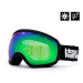HORSEFEATHERS Snowboardové brýle Knox - black/mirror green BLACK