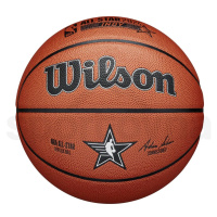 Wilson NBA All Star Replica Bskt + Obal All-Star Bskt Pkg Uni WZ2015501XB - brown