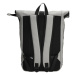 Beagles Světle šedý voděodolný objemný batoh "Raindrop" 29L