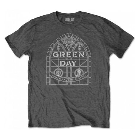 Green Day tričko, Stained Glass Arch, pánské RockOff