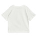 Dětské bavlněné tričko Mini Rodini bílá barva, s potiskem