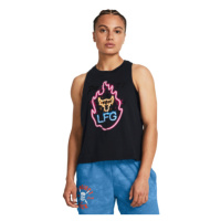 Dámské tílko UNDER ARMOUR PROJECT ROCK PROJECT ROCK W Neon Flame Tank-BLK