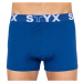 3PACK pánské boxerky Styx sportovní guma nadrozměr vícebarevné (3R96817)