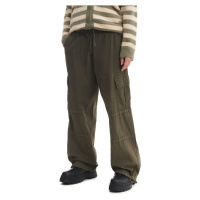 Cropp - Kalhoty s širokými nohavicemi - Zelená